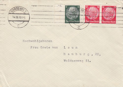 Frühe post 12 39 - frühe, 14.12.39