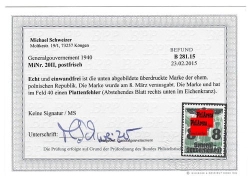 Generalgouvernement 39 - generalgouvernement, (gg)