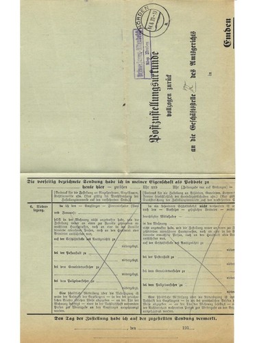 Landpoststempel