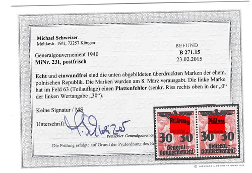 Generalgouvernement 39 - generalgouvernement, (gg)