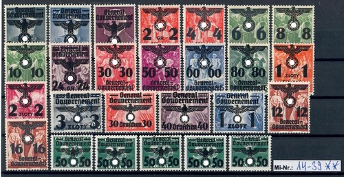 Generalgouvernement nr - generalgouvernement, mi-nr