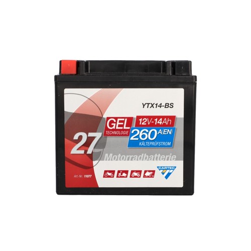 Motorradbatterie ytx14 14ah - bs,
